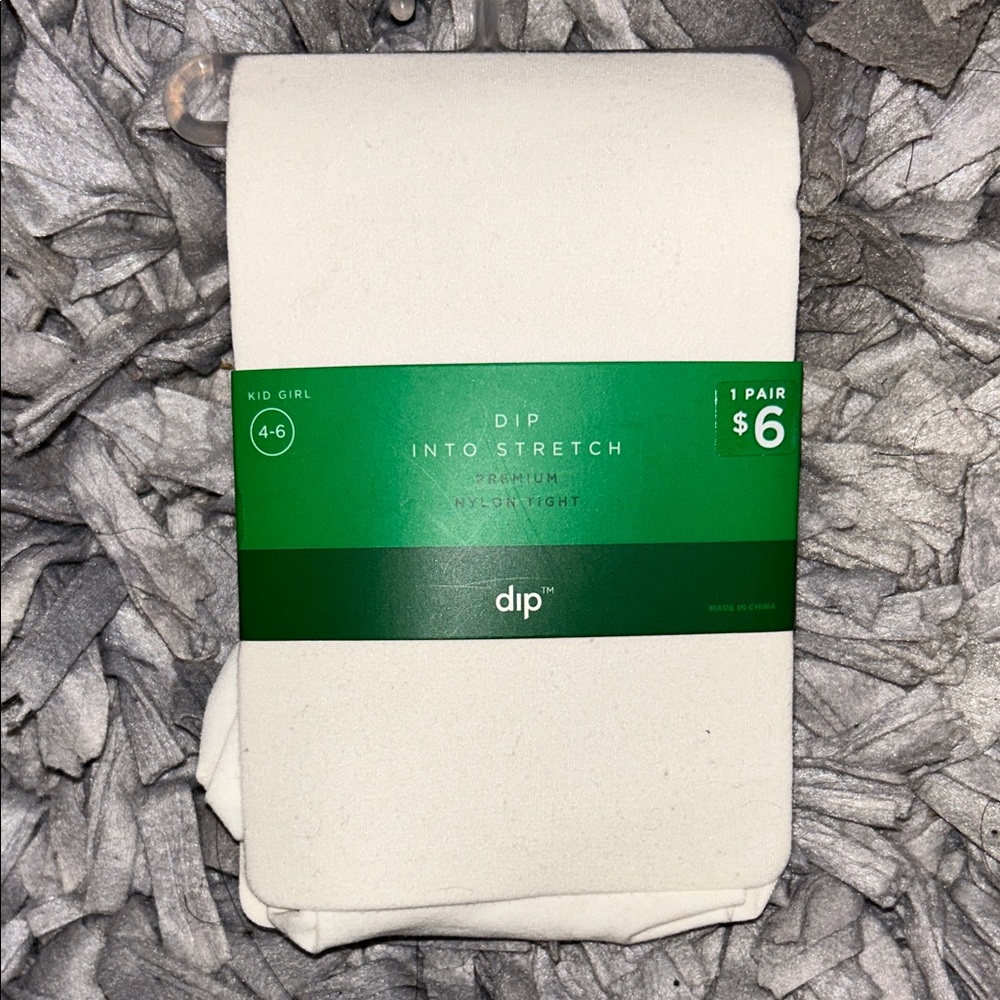 Dip White Nylon Tights
